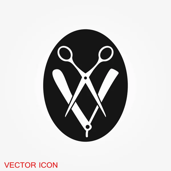 Friseur Ikone Vektor Salon Haartrockner Lockenwickler Für Web Und Mobile — Stockvektor