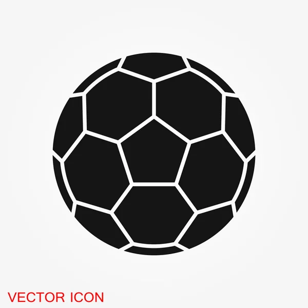Икона Спортивного Мяча Плоский Вектор Иллюстрации Изолированы Заднем Плане Знак — стоковый вектор