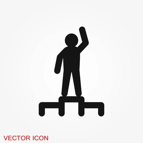 Icône Vectorielle Champion Design Plat Pour Application Web Mobile — Image vectorielle