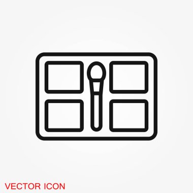 Göz farı simgesi logosu, illüstrasyon, vektör işareti simgesi tasarım için