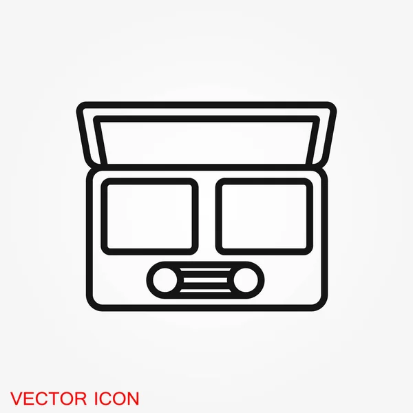 Logo Ikon Ilustrasi Simbol Tanda Vektor Untuk Desain Eyeshadow - Stok Vektor