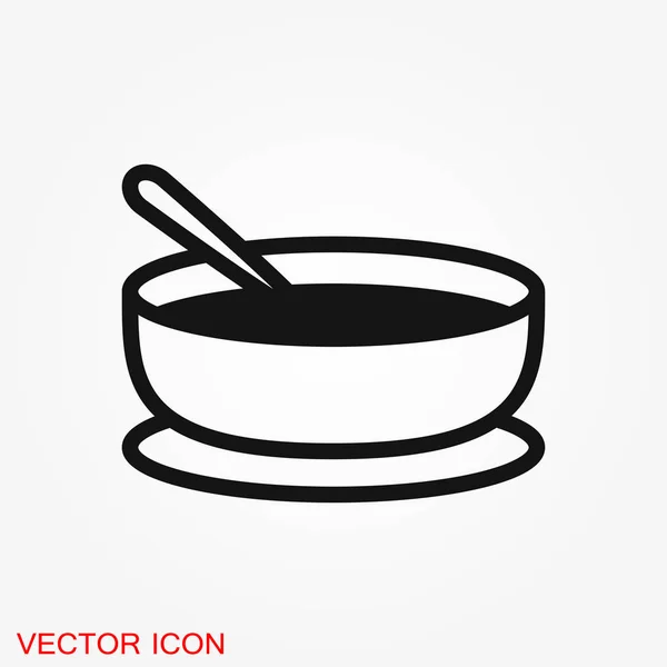 Food Icon Logo Illustration Vektorzeichen Symbol Für Design — Stockvektor