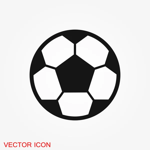 Fußball Symbol Logo Abbildung Vektorzeichen Symbol Für Design — Stockvektor