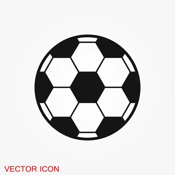 Logotipo Ícone Futebol Ilustração Símbolo Sinal Vetor Para Projeto — Vetor de Stock