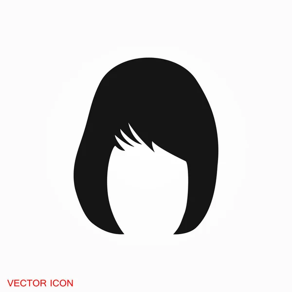 Hair Salon Ikona Logo Ilustracji Symbol Wektor Znak Dla Projektu — Wektor stockowy