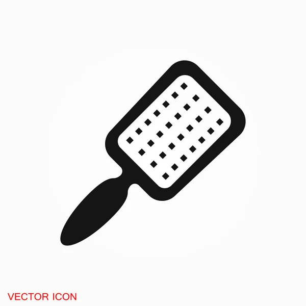 Логотип Кисти Иллюстрация Символ Векторного Знака — стоковый вектор