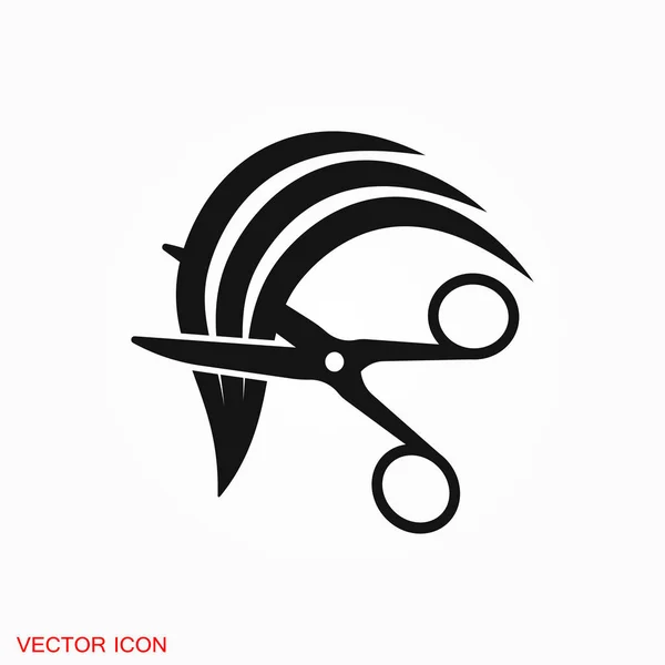 Barber Icon Vector Sign Symbol Design — Stock Vector