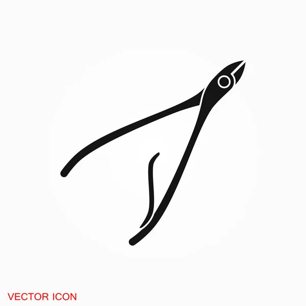 Logotipo Del Icono Manicura Símbolo Signo Vectorial Para Diseño — Vector de stock