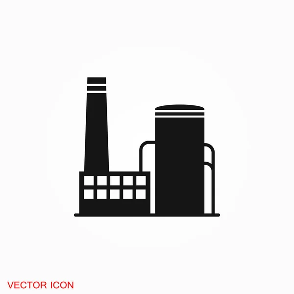 Logotipo Ícone Tanque Armazenamento Óleo Símbolo Sinal Vetorial Para Design — Vetor de Stock