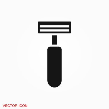 Ustura simge vektör işareti simgesi tasarım için