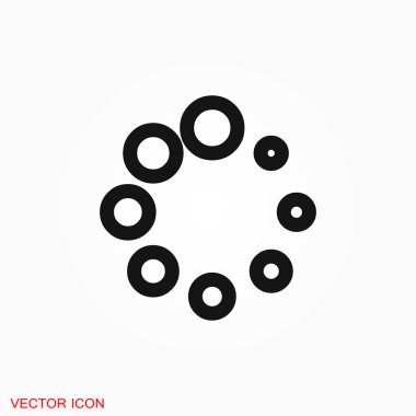 Simge vektör işareti simgesi tasarım için Yenile