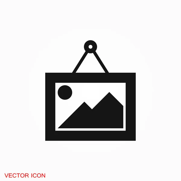 Symbole vectoriel de conception graphique d'icône de PIcture pour la conception — Image vectorielle