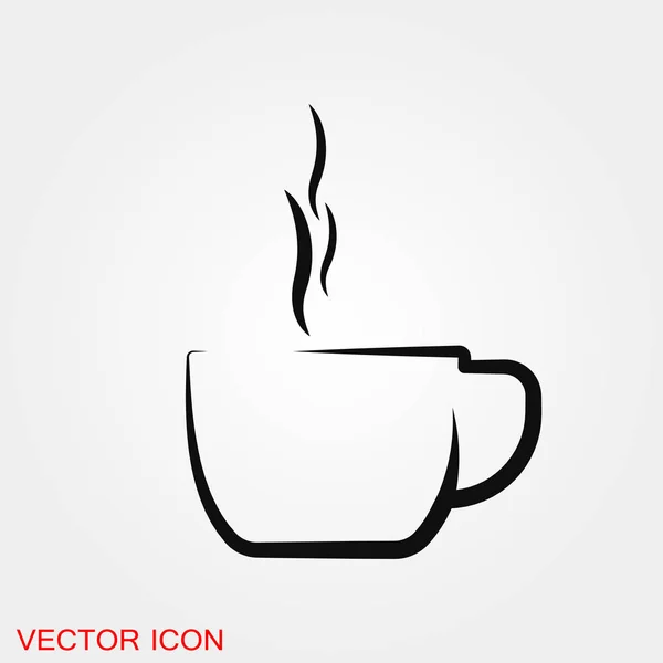Tea icon vector sign symbol for design — Stock Vector