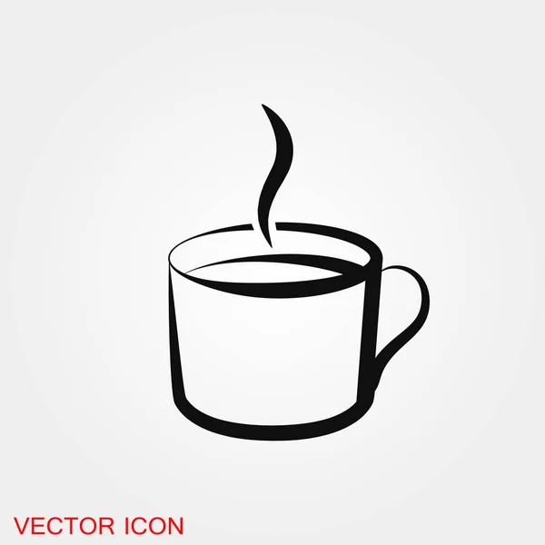 Té icono símbolo de signo vectorial para el diseño — Vector de stock