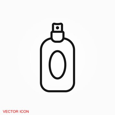 Parfüm simge vektör işareti simgesi tasarım için