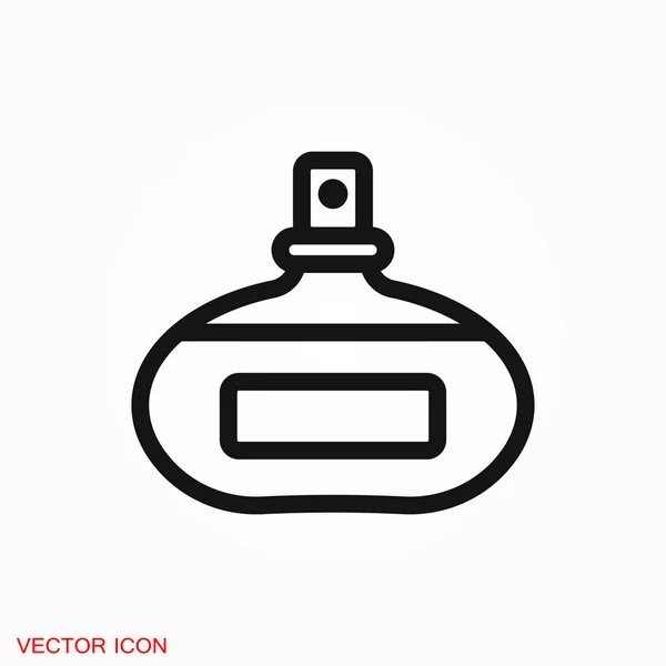 Icono de perfume símbolo de signo de vector para el diseño — Vector de stock