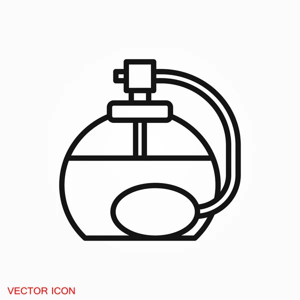 Icono de perfume símbolo de signo de vector para el diseño — Vector de stock