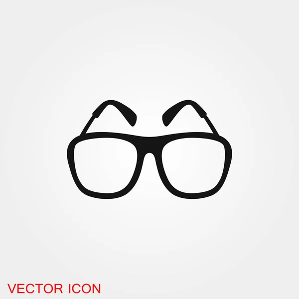 Sonnenbrille Symbol Vektor Zeichen Symbol für Design — Stockvektor