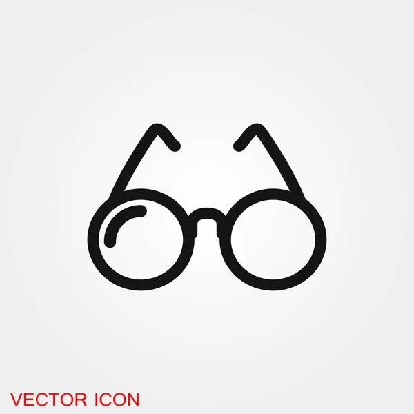 Sonnenbrille Symbol Vektor Zeichen Symbol für Design — Stockvektor