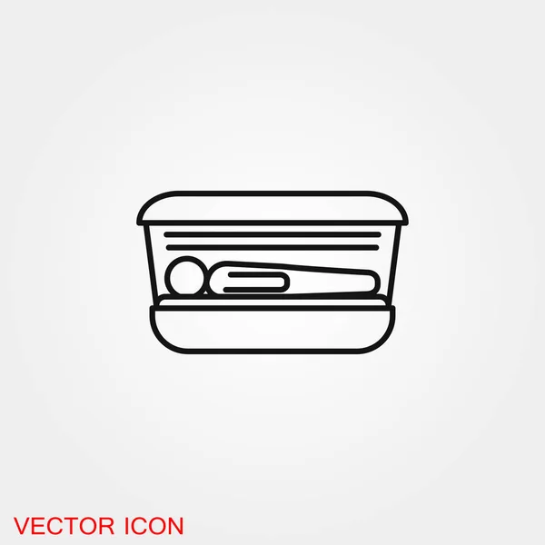 Solarium icono símbolo de signo vectorial para el diseño — Archivo Imágenes Vectoriales