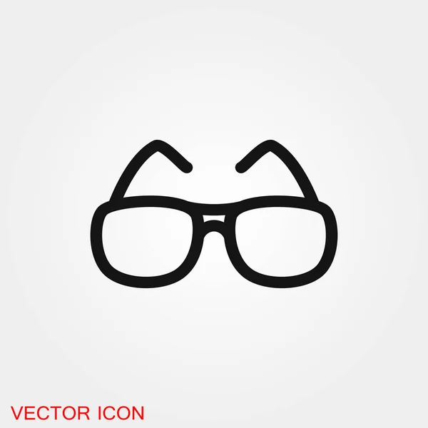 Gafas de sol icono símbolo de signo vectorial para el diseño — Vector de stock
