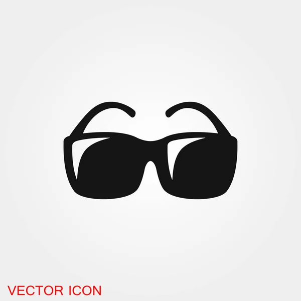 Occhiali da sole Icona segno vettoriale simbolo per il design — Vettoriale Stock