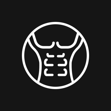 Kilo kaybı simge vektör işareti simgesi tasarım için