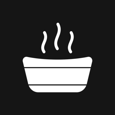 Sauna simge vektör işareti simgesi tasarım için