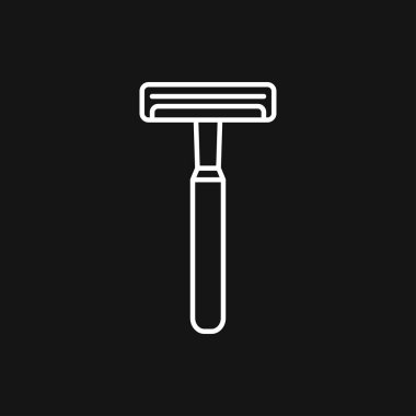 Ustura simge vektör işareti simgesi tasarım için