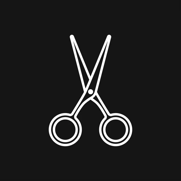 Symbole vectoriel d'icône de ciseaux pour la conception — Image vectorielle