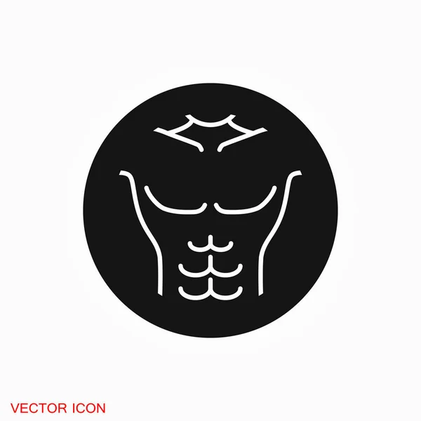 Símbolo de sinal de vetor de ícone de perda de peso para design — Vetor de Stock