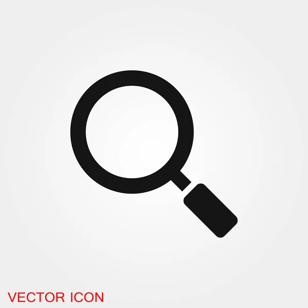 Zoom icono símbolo de signo vectorial para el diseño — Vector de stock