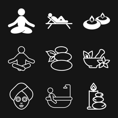 Simge vektör işareti simgesi tasarım için sakin ol