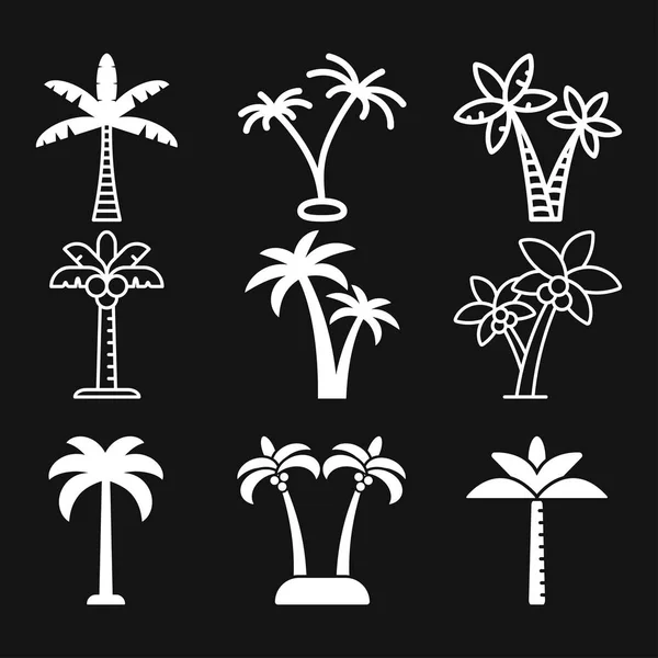 Noix de coco Symbole vectoriel icône pour la conception — Image vectorielle