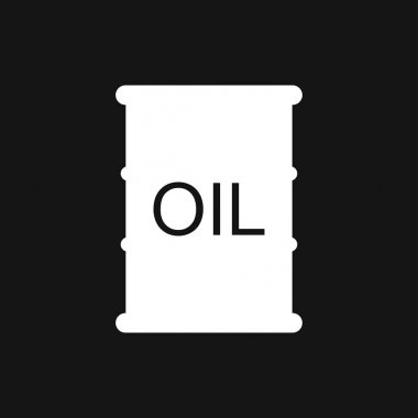 Petrol davul konteyner simge logosu, illüstrasyon, vektör işareti sembol tasarım