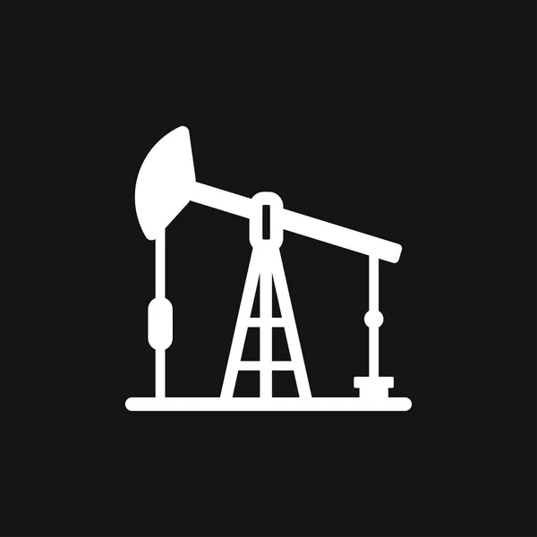 Symbol für Ölpumpe Logo, Illustration, Vektorzeichen Symbol für Design — Stockvektor
