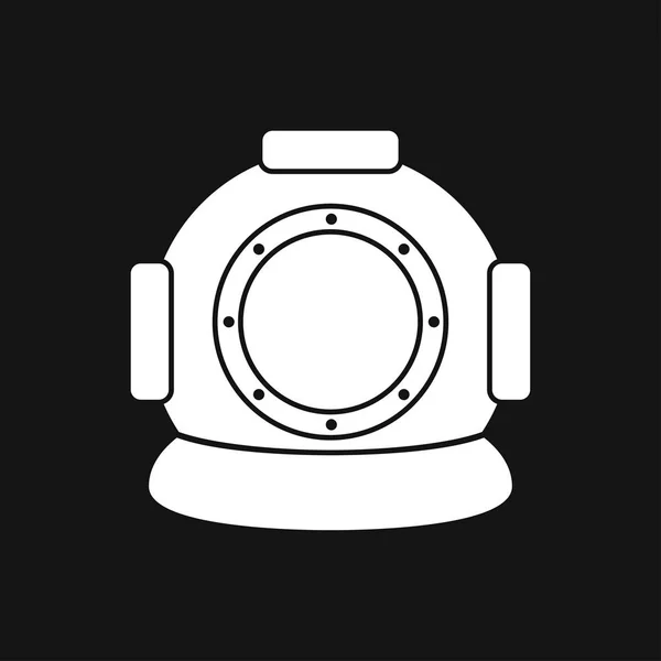 Potápění ikonu, vodní sport vektor znamení, symbol — Stockový vektor