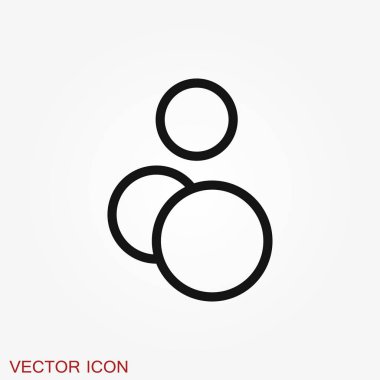 Arka planda yalıtılmış kabarcık simgesi. Sabun veya su simgesi