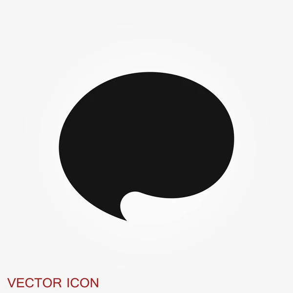 Iconos de burbuja del habla en el fondo. Ilustración vectorial . — Vector de stock