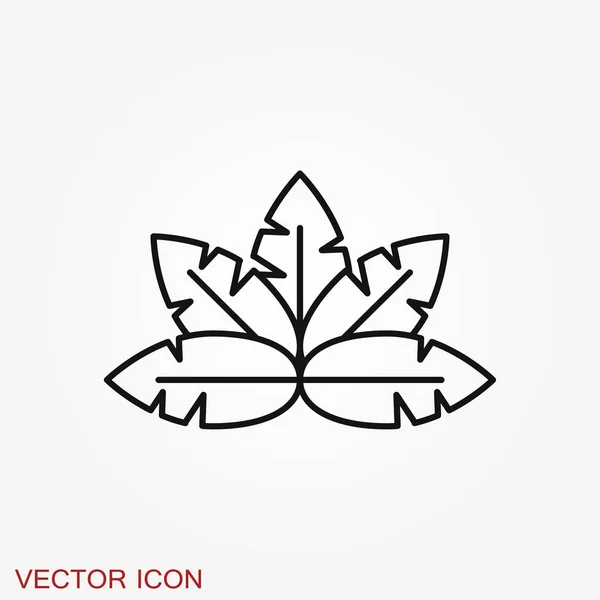 Bokrok ikon, vektor sziluett izolált backgorund. — Stock Vector