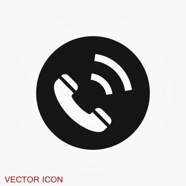 Arka planda yalıtılmış trendy düz stilde arama simgesi.