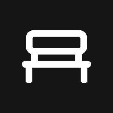 Çalışma tezgahı simgesi, illüstrasyon, arka planda izole edilmiş logo