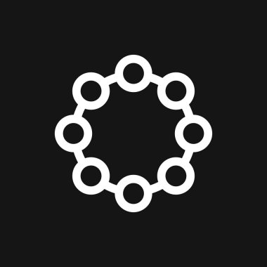 Bilezik simgesi. Takı Simgesi. Üstün kaliteli grafik tasarım.