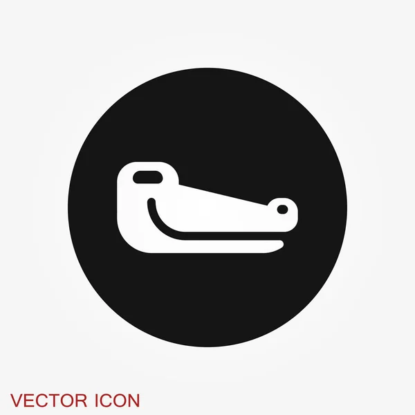 Icône de crocodile. zoo animal plat design. symbole vectoriel — Image vectorielle