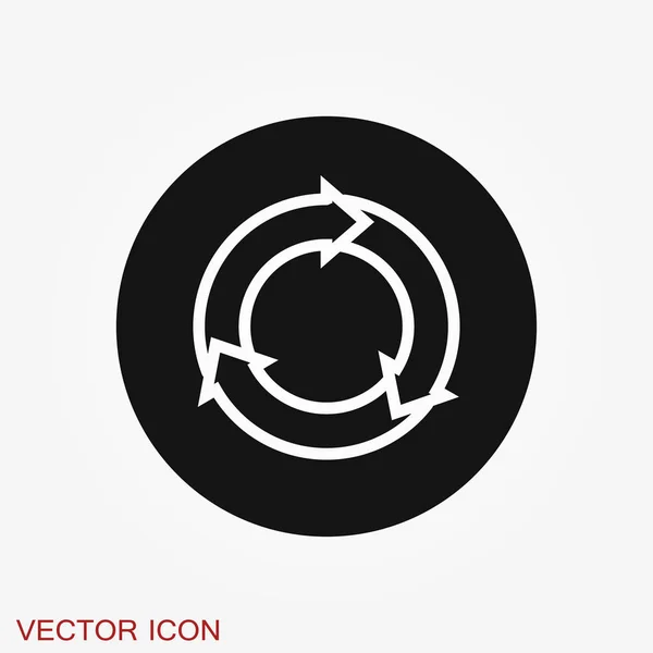 Icône Graphique et diagramme. Analytique et symboles d'entreprise . — Image vectorielle