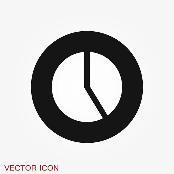 Ikona wykresu i diagramu. Analizy i symbole biznesowe. — Wektor stockowy