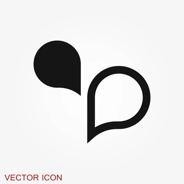 Iconos de vector de comunicación — Vector de stock