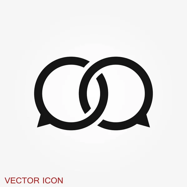 Iconos de vector de comunicación — Archivo Imágenes Vectoriales