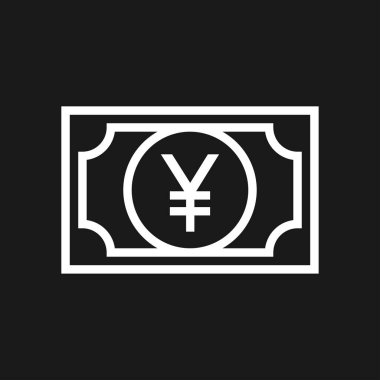 Para Para Birimi Simgesi tasarım şablonu. Vektör Eps