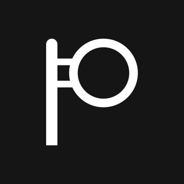 İmza simgesi. Tabela düz sembol. Görüntü izole vektör işareti